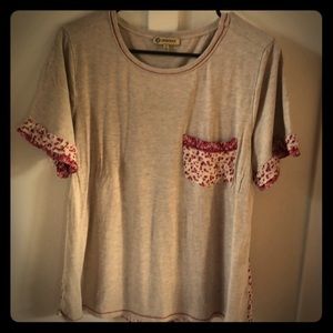 Democracy floral shirt